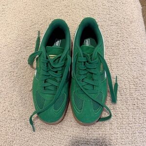 Green Puma Sneakers